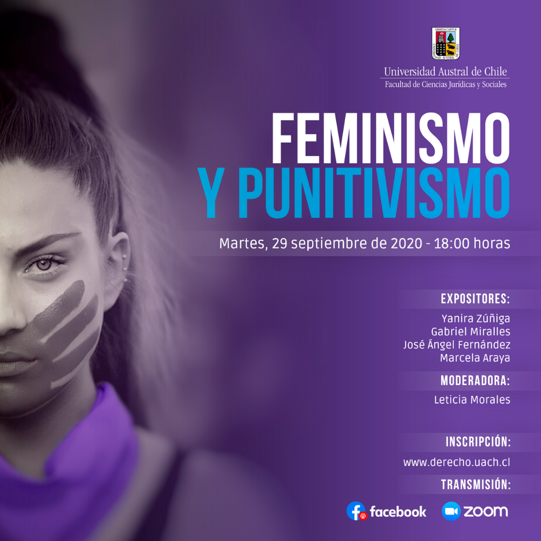 2020.09.29. Feminismo y Punitivismo Afiche para RRSS